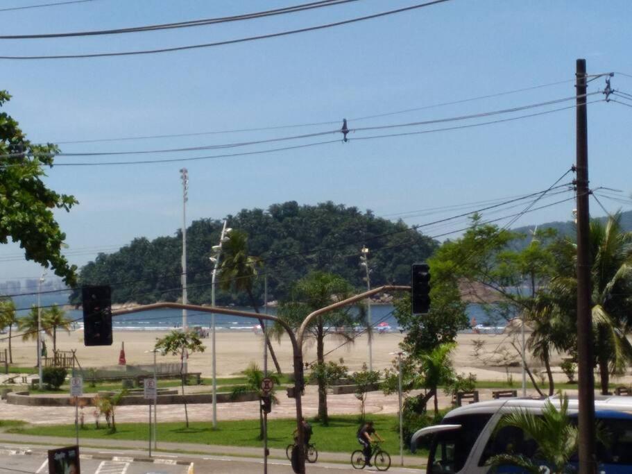Excelente Localizacao O Mar Na Sua Frente Confira Apartman São Vicente Kültér fotó