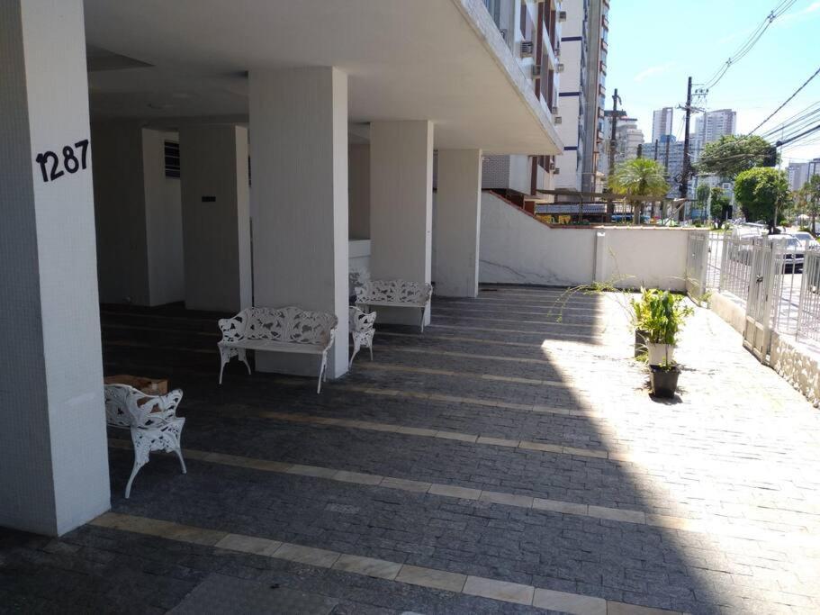 Excelente Localizacao O Mar Na Sua Frente Confira Apartman São Vicente Kültér fotó